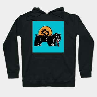 bitcoin bear Hoodie